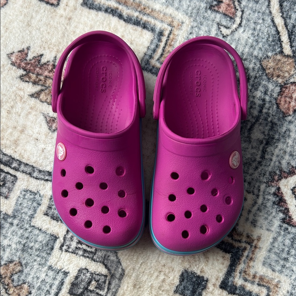 CROCS Kids Sandals - Bright Pink
